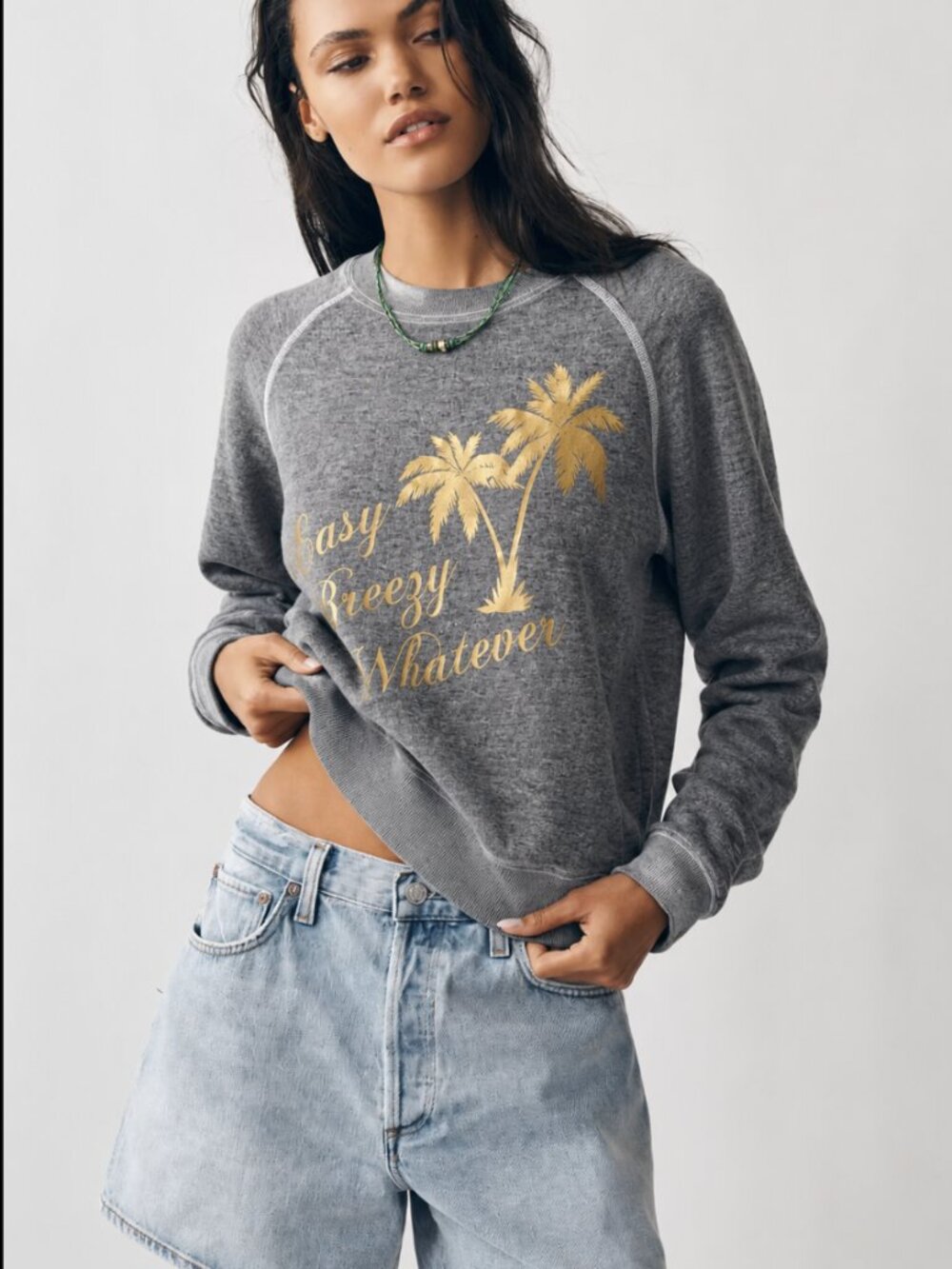 WILDFOX EASY BREEZY WHATEVER SWEATSHIRT